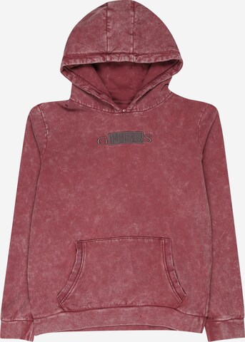 GUESS Sweatshirt in Red: front