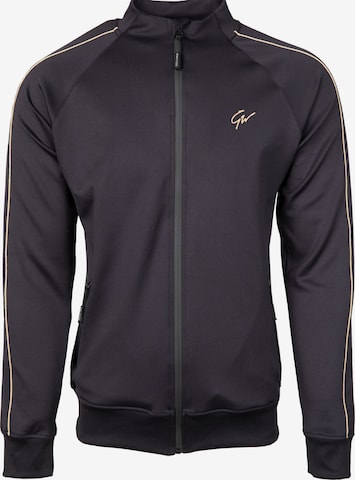 Gorilla Wear Sweatvest in Zwart: voorkant