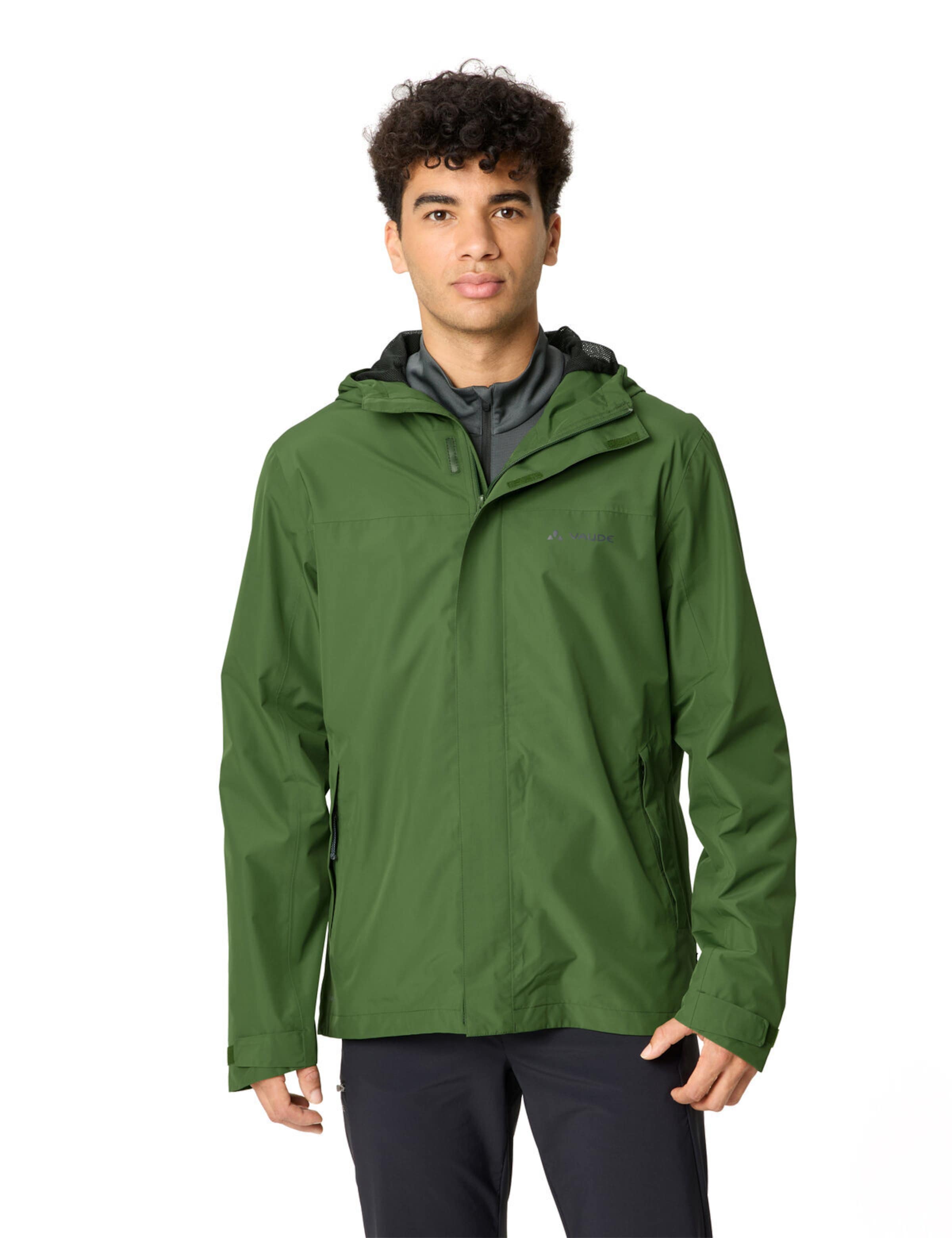 VAUDE Outdoorjas 'Strathcona' in Groen: voorkant