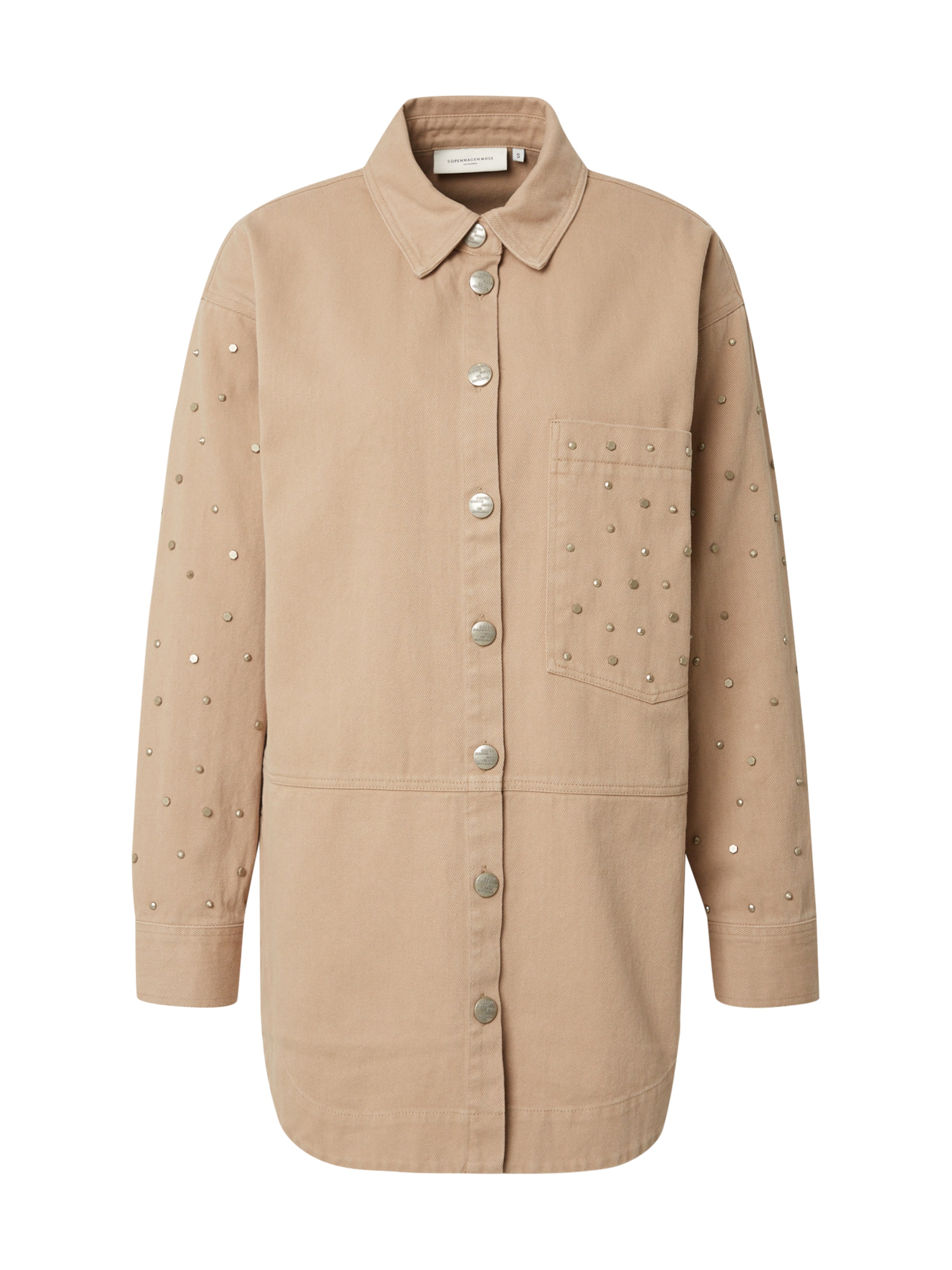 Geacă de primăvară-toamnă 'METEOR' de la Cph Muse pe bej: față