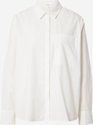 s.Oliver Blouse in White: front