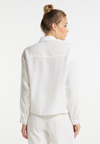 DreiMaster Vintage - Blusa en blanco