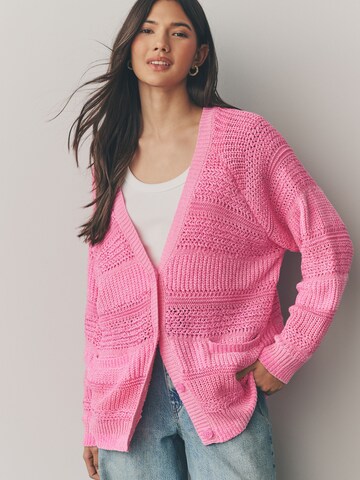 Cardigan Next en rose : devant