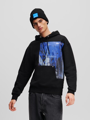 KARL LAGERFELD JEANS - Sudadera 'Tokyo' en negro: frente