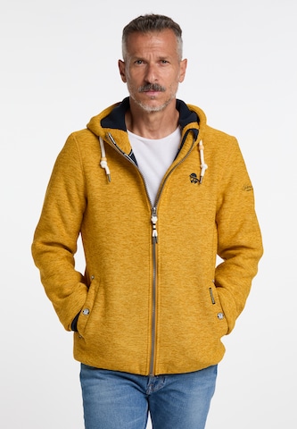 Schmuddelwedda - Chaqueta polar en amarillo: frente