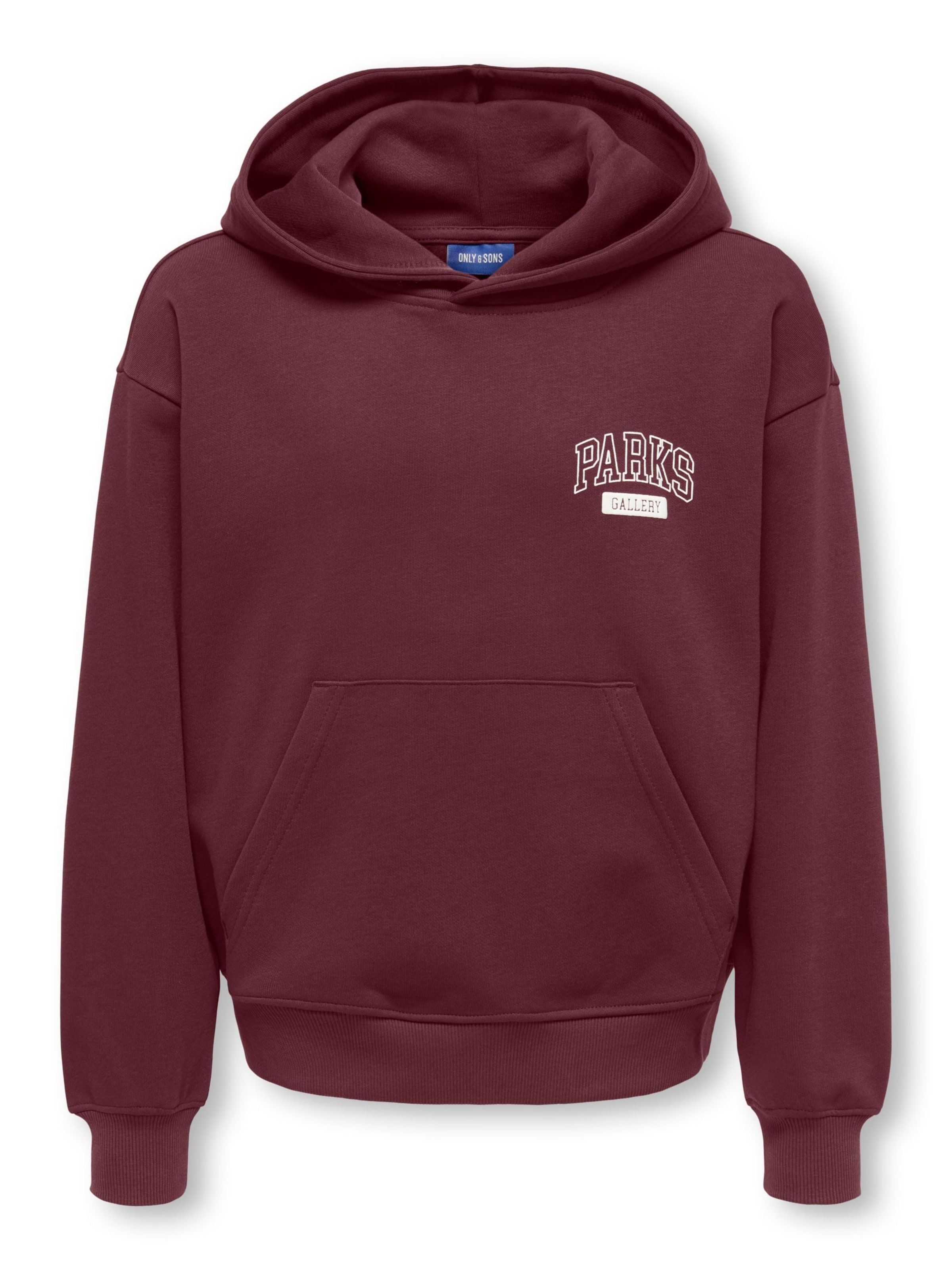 Only & Sons Junior Sweatshirt 'OSJTurner' in Rot: Vorderseite