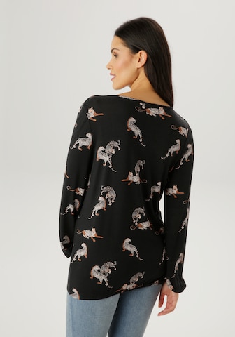 Aniston SELECTED Shirt in Black