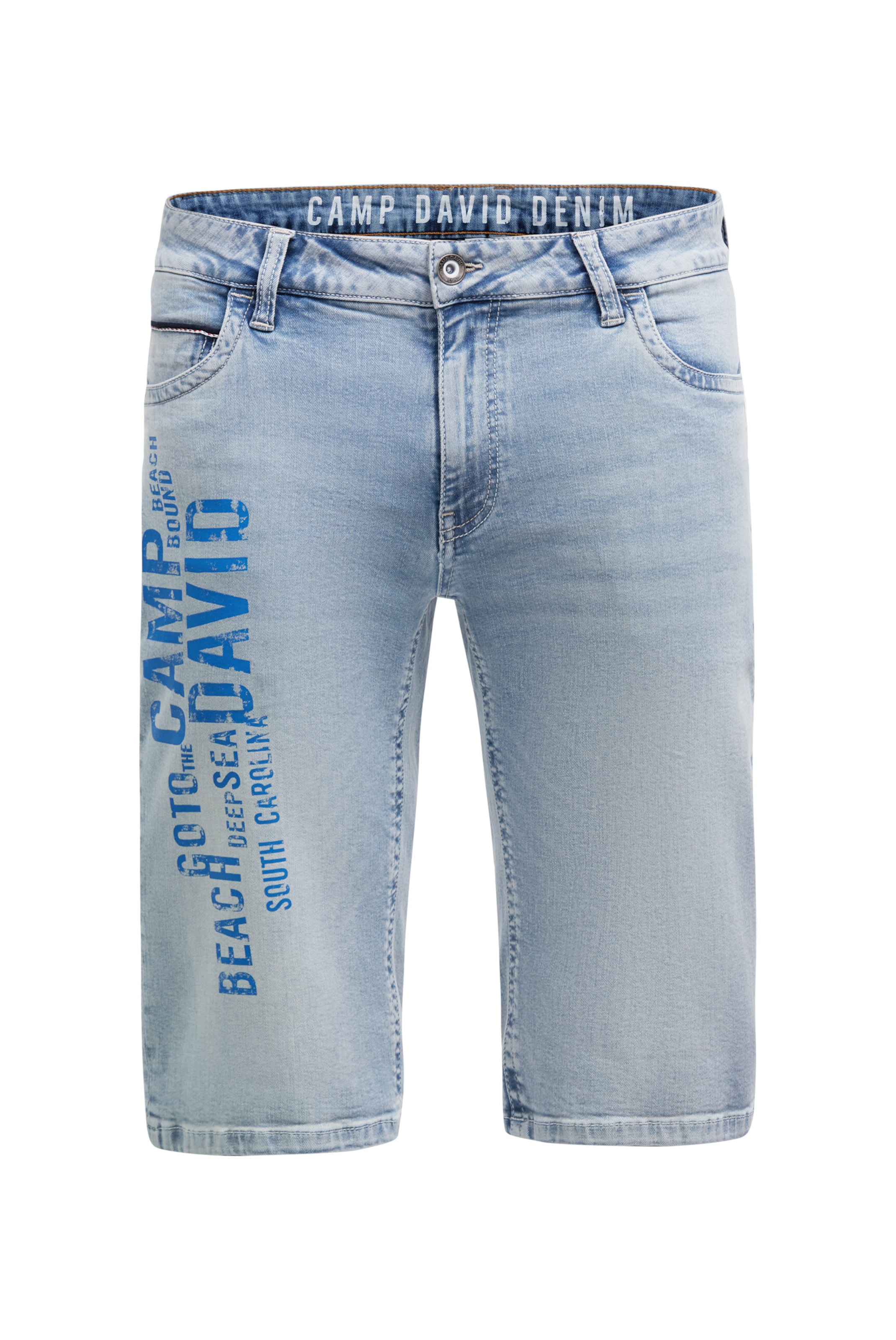 CAMP DAVID Regular Jeans in Blue: front
