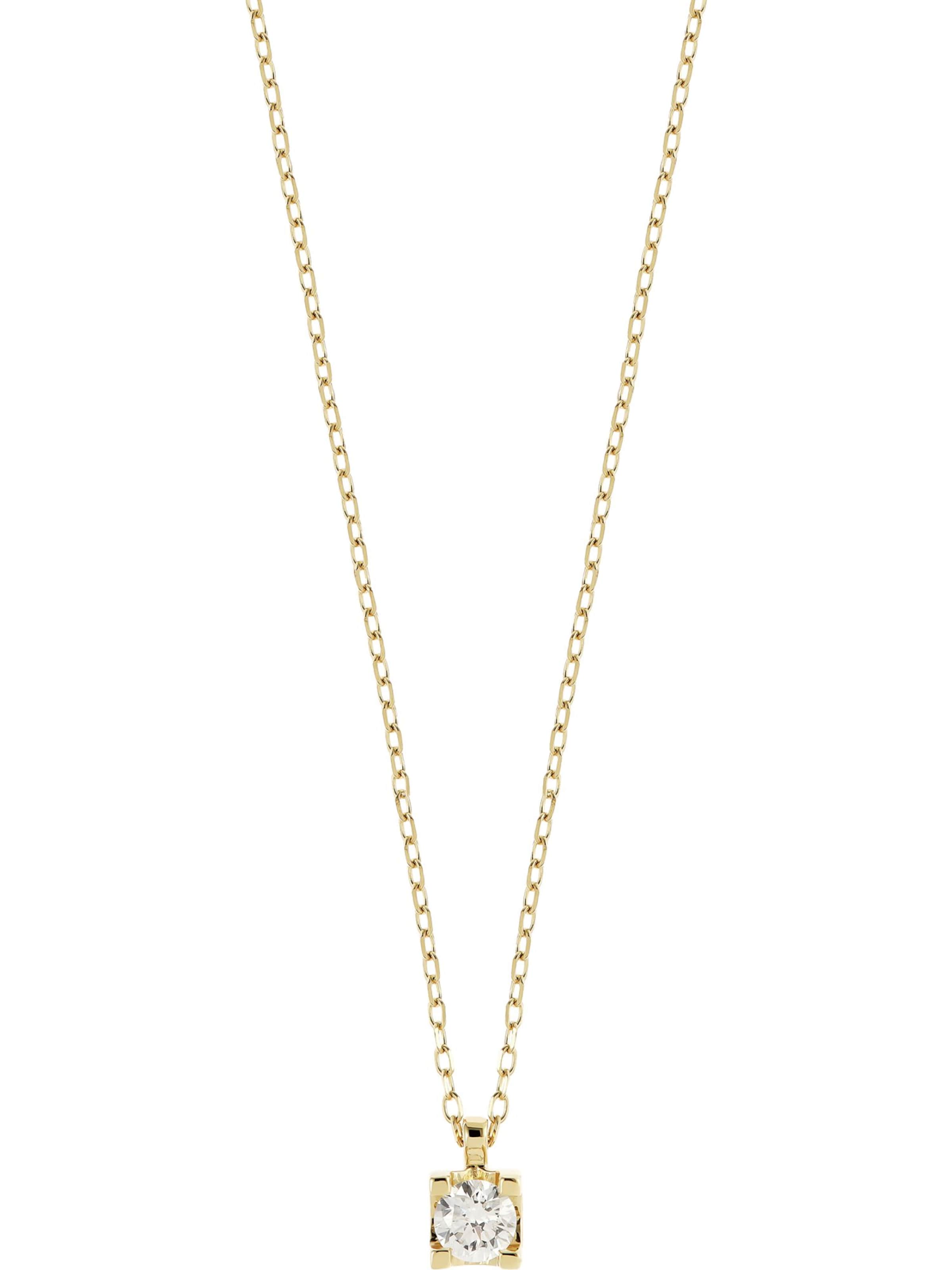 CHRIST Kette in Gelb: Vorderseite