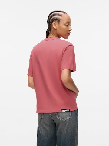 KARL LAGERFELD JEANS Póló - rózsaszín