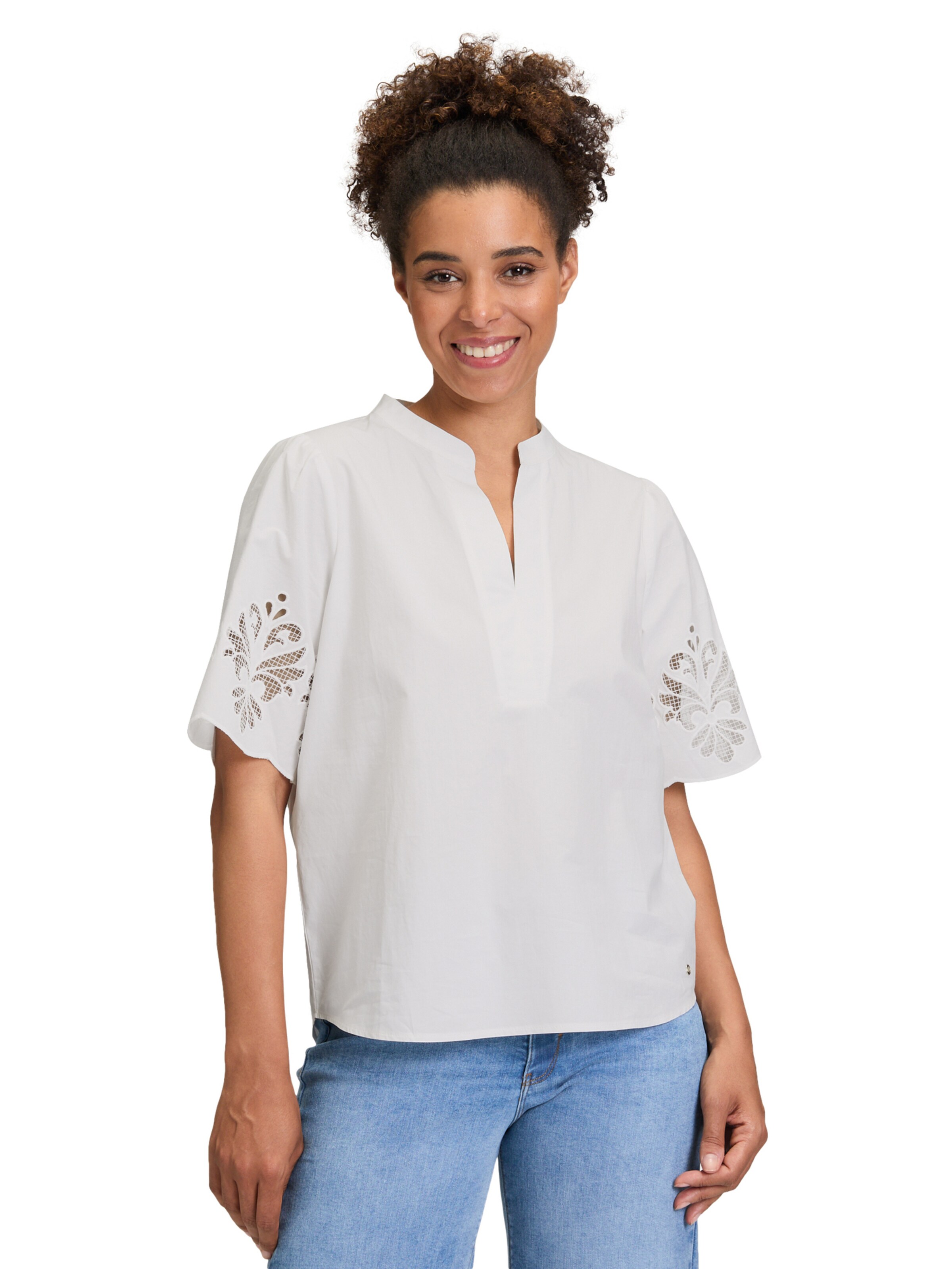 Camicia da donna di Betty & Co in bianco: frontale