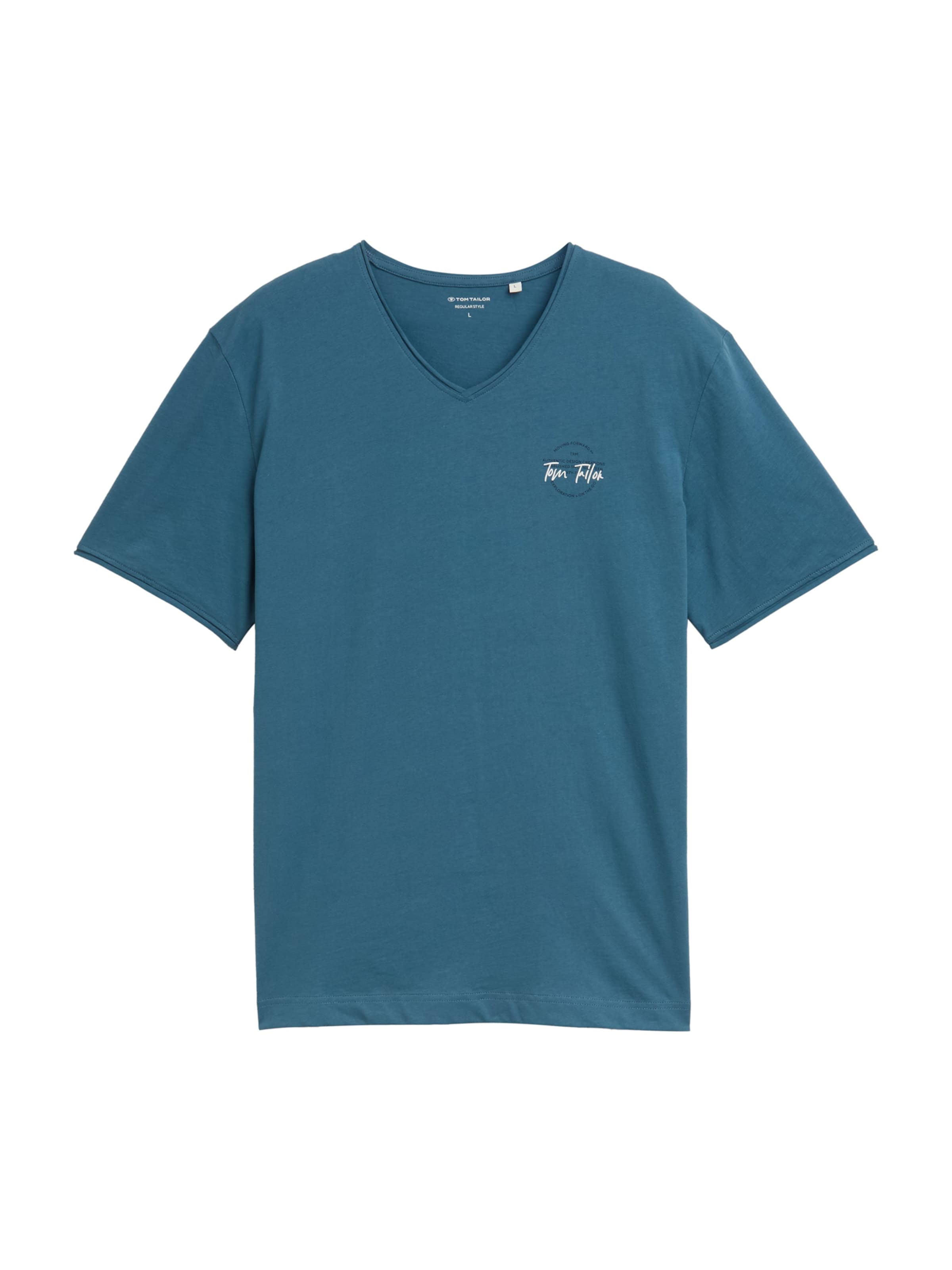 TOM TAILOR Футболка в Синий: спереди