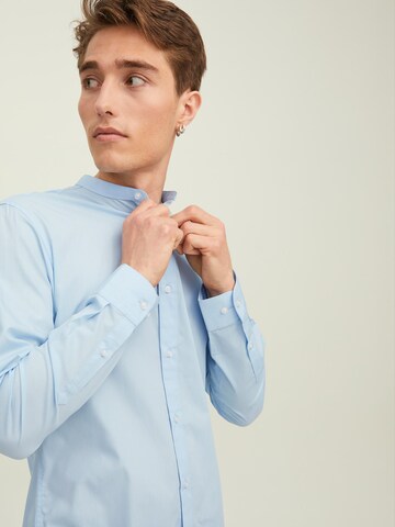 JACK & JONES Slim fit Πουκάμισο 'Joe' σε μπλε