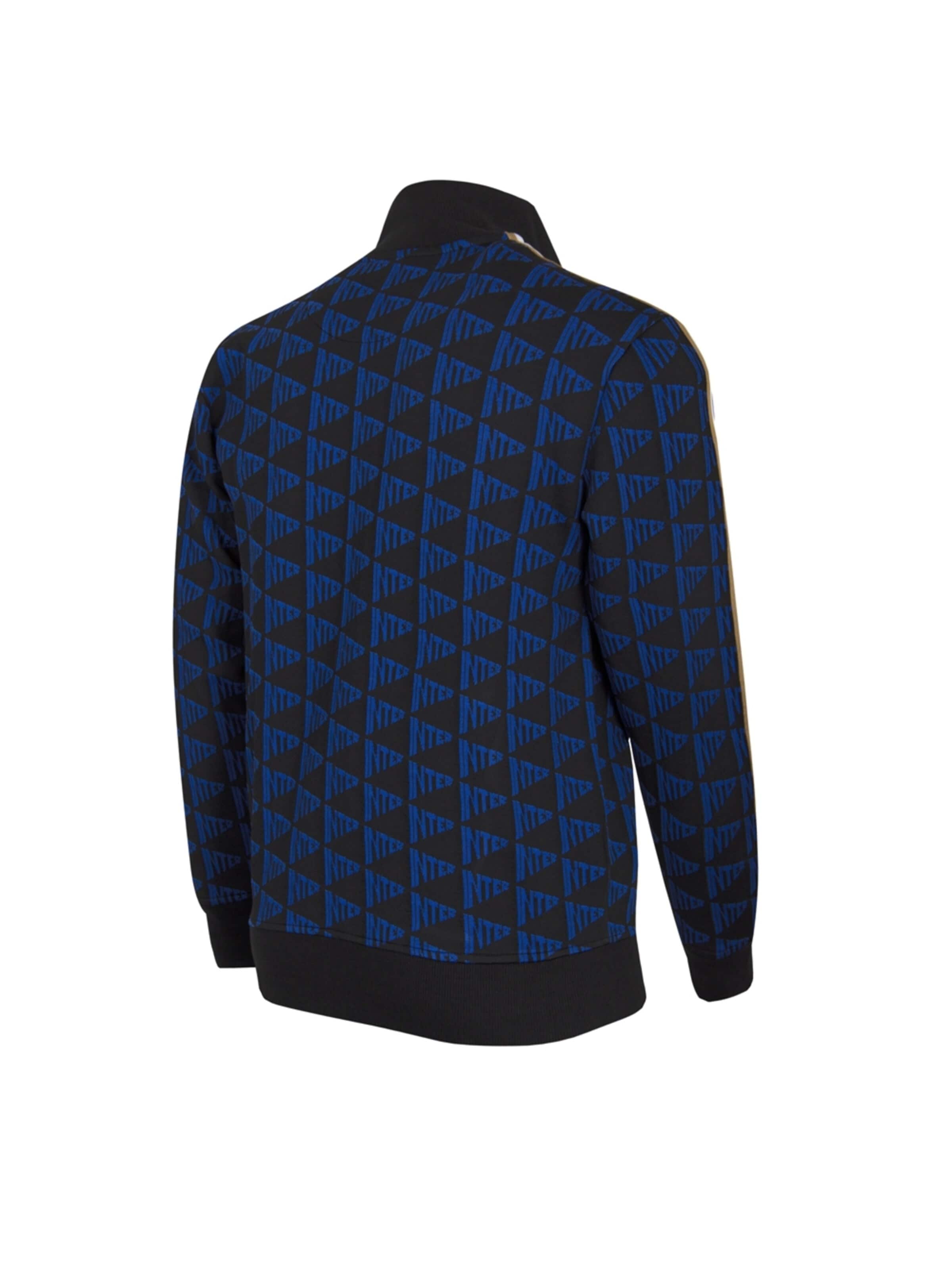 COPA FOOTBALL Sportjas 'FC Internazionale All Over Pattern Jack' in Zwart