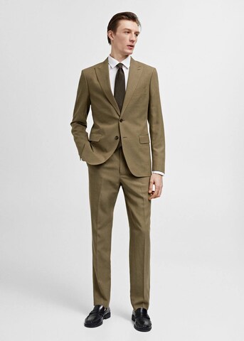 MANGO MAN Regular Pantalon 'Amalfip' in Groen
