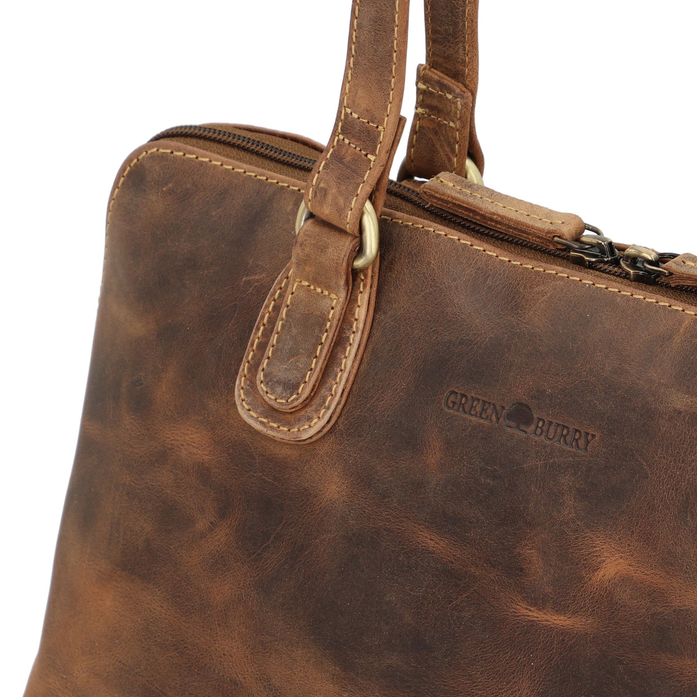 GREENBURRY Schoudertas in Bruin