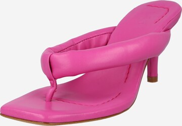 IRO T-Bar Sandals 'BOYD' in Pink: front