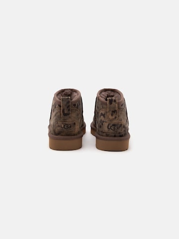 UGG Boots 'Classic Ultra Mini' in Braun