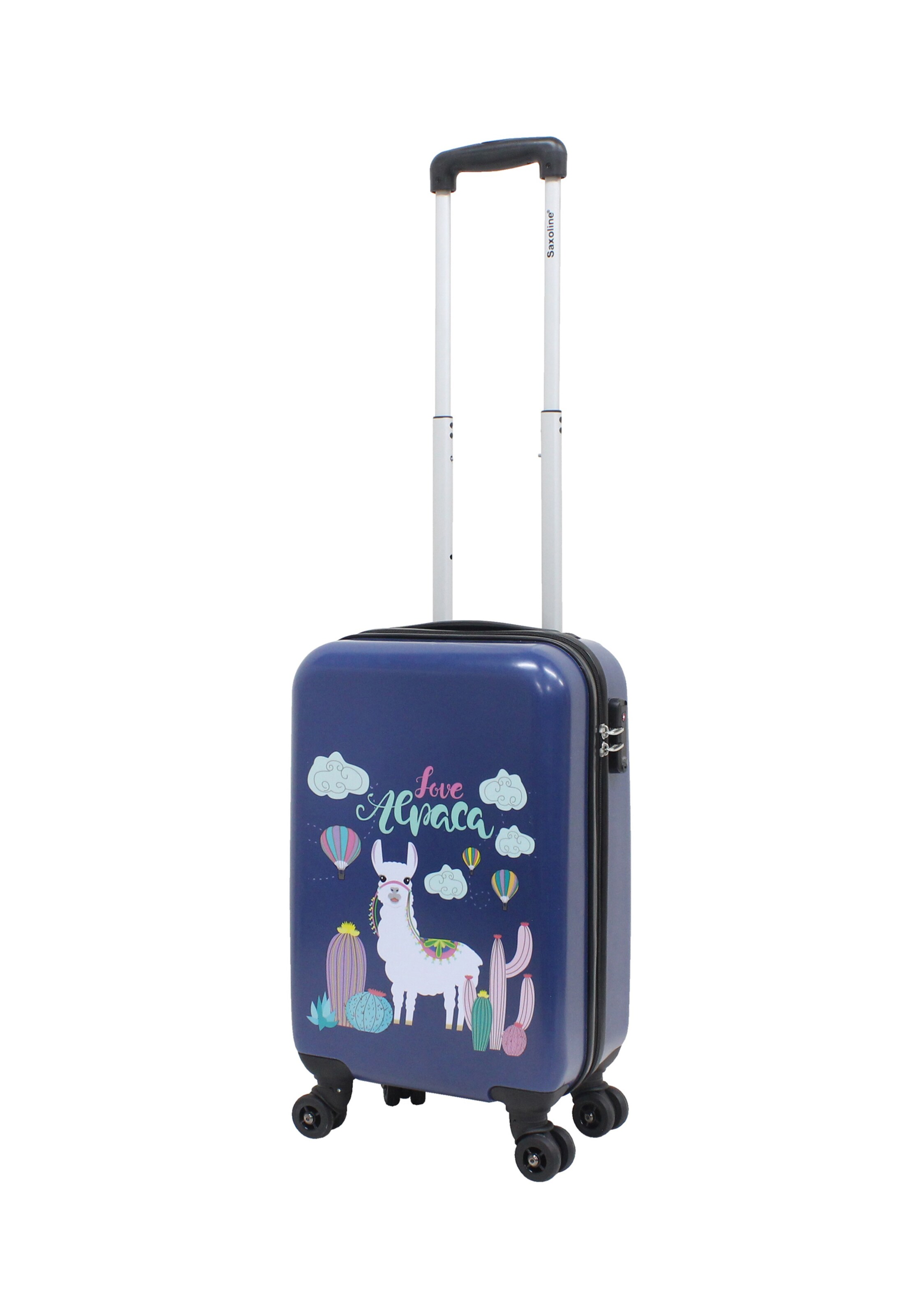 Saxoline Suitcase 'Lama' in Blue