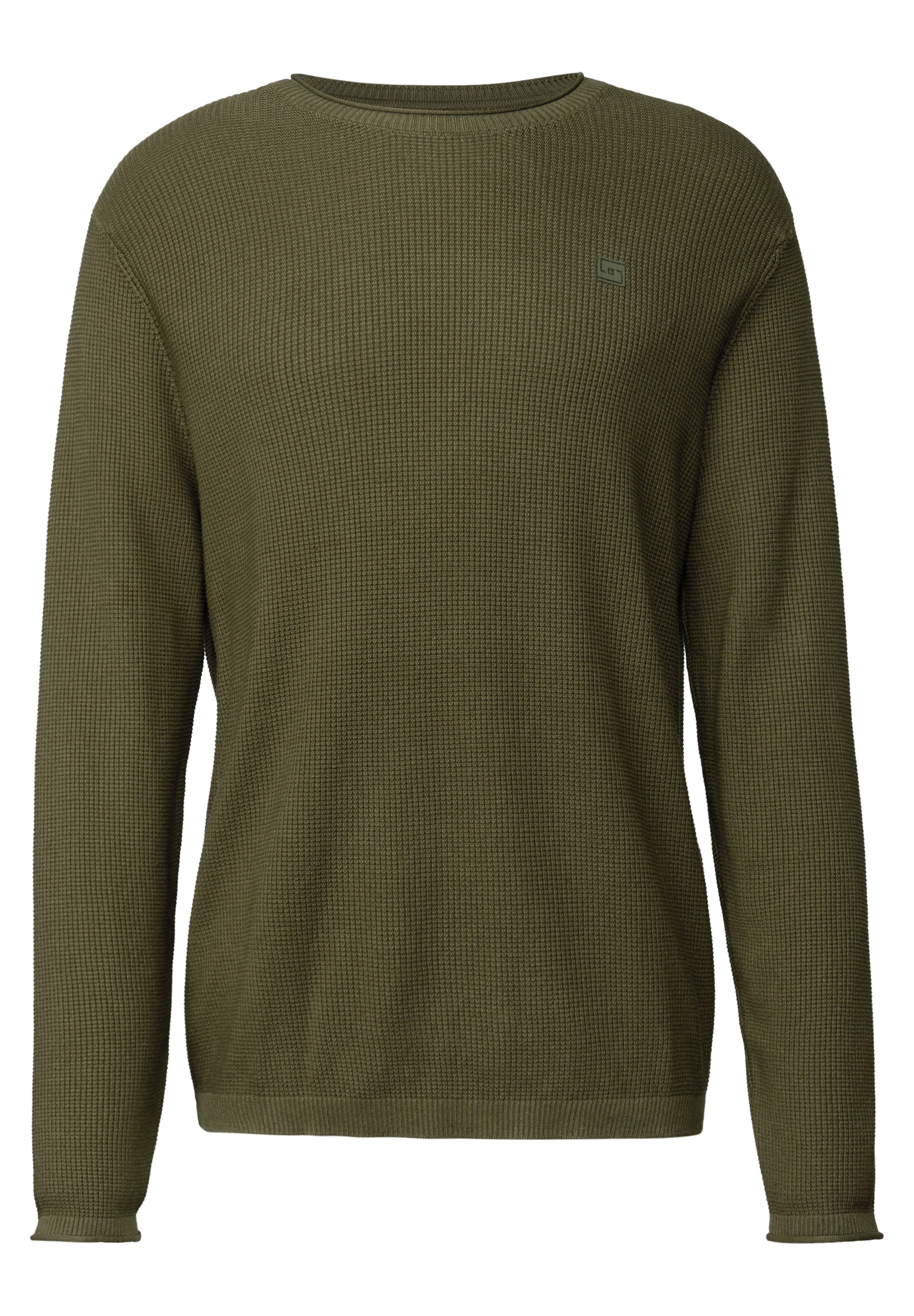 Street One MEN Sweater in Green: front
