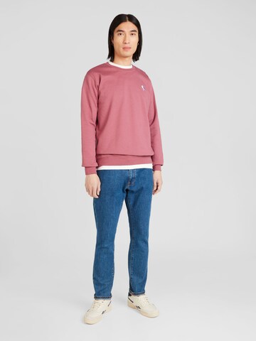 Cleptomanicx Sweatshirt 'Embro Gull' in Lila