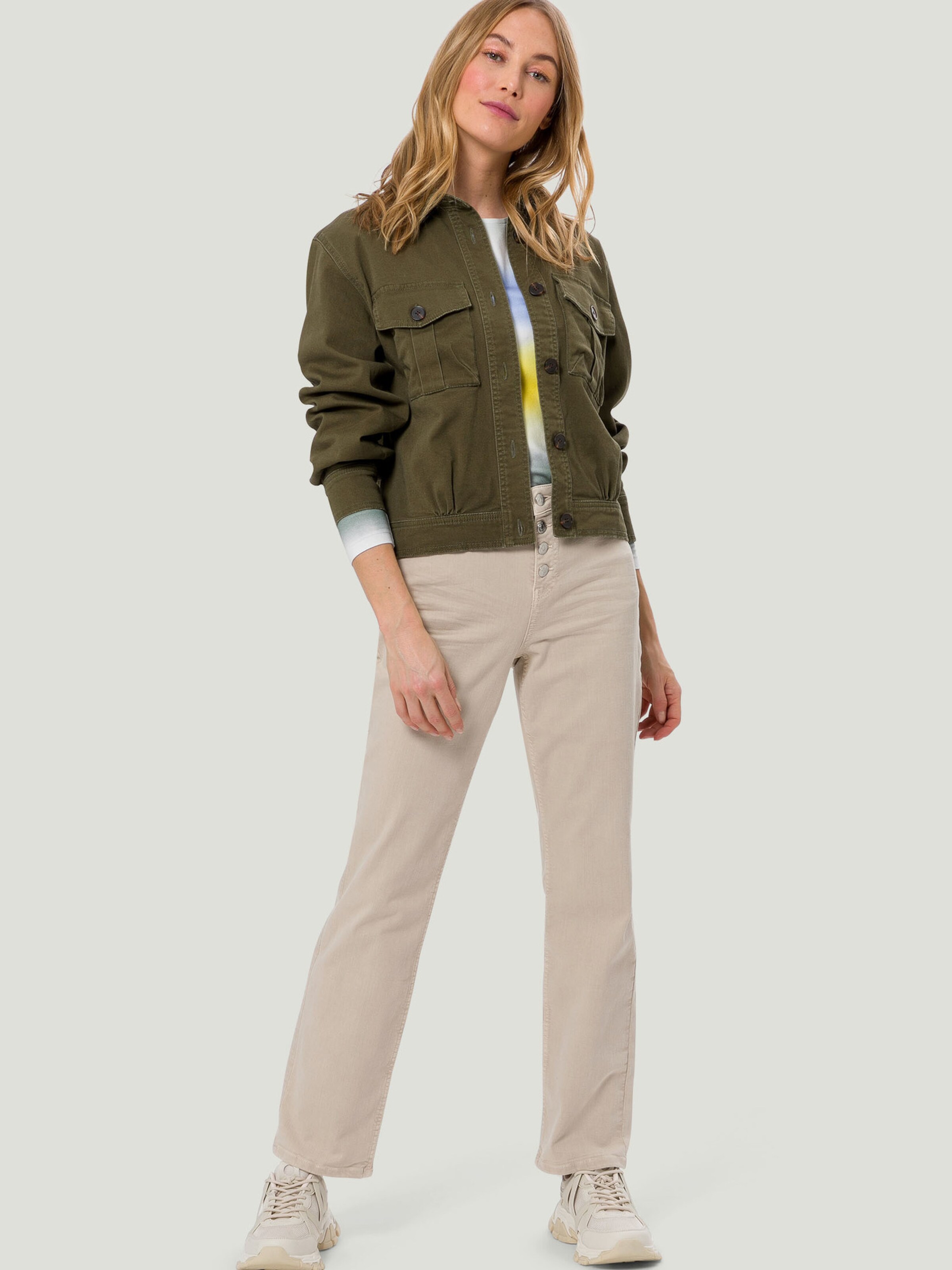 Frauen Jeans zero Jeans Straight Fit 30n Inch in Beige - OK40688 Frauen Jeans zero Jeans Straight Fit 30n Inch in Beige - OK40688