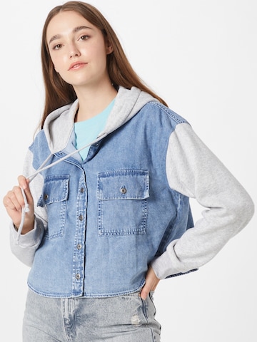 American Eagle Sweatjacke in Blau: Vorderseite