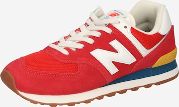 new balance Tenisky '574' – červená: přední strana