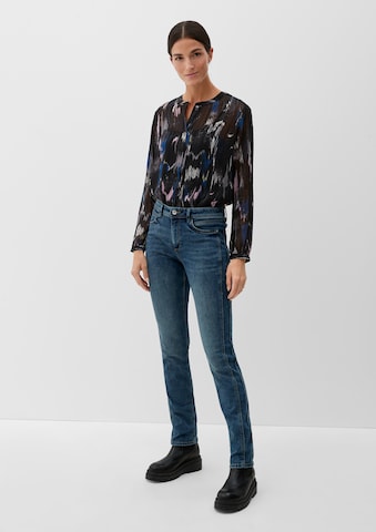 s.Oliver Slimfit Jeans 'Betsy' in Blau