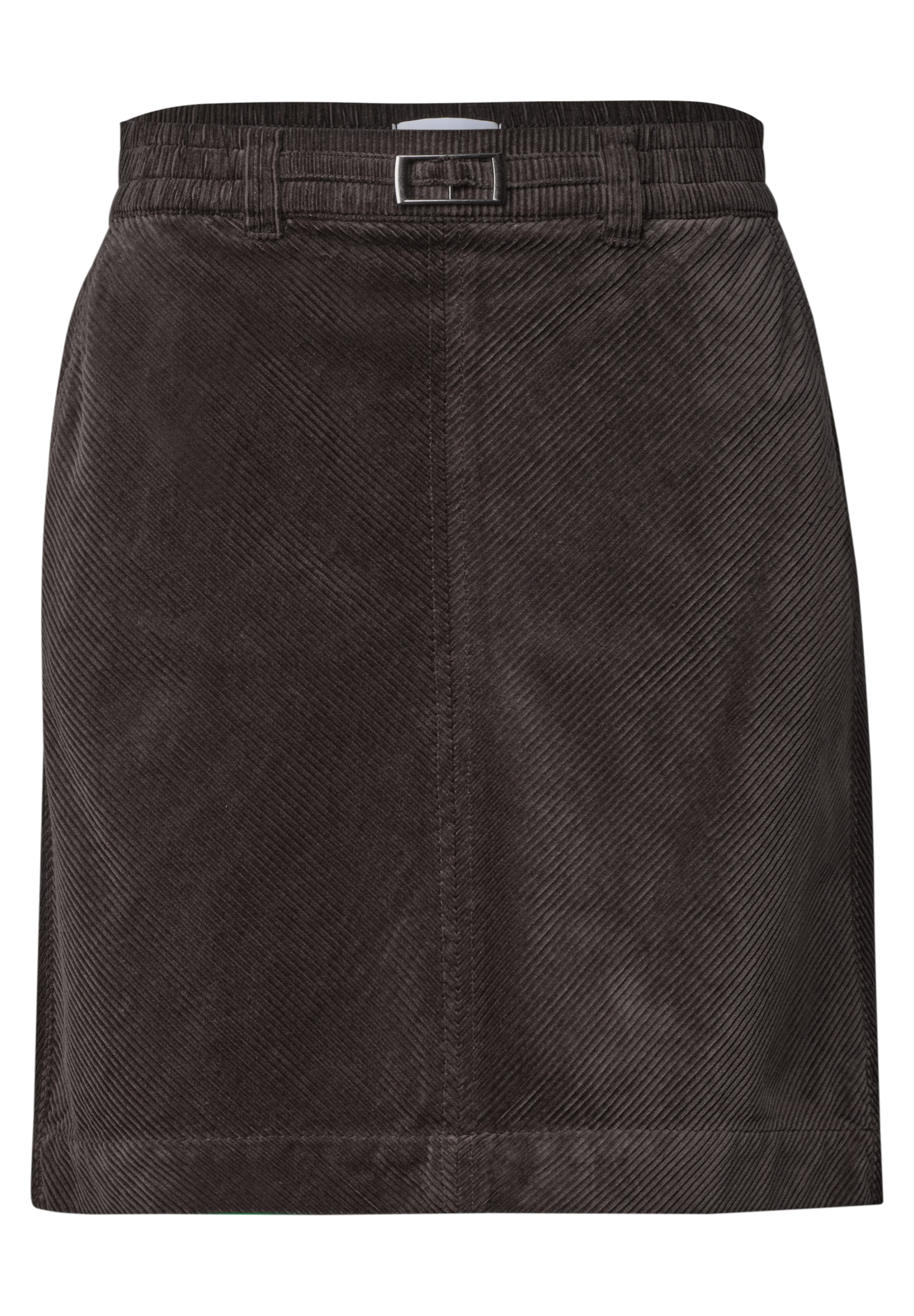 STREET ONE Jupe en 34 en brun foncé, Vue avec produit