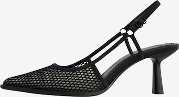 Bershka Slingback pumps i svart