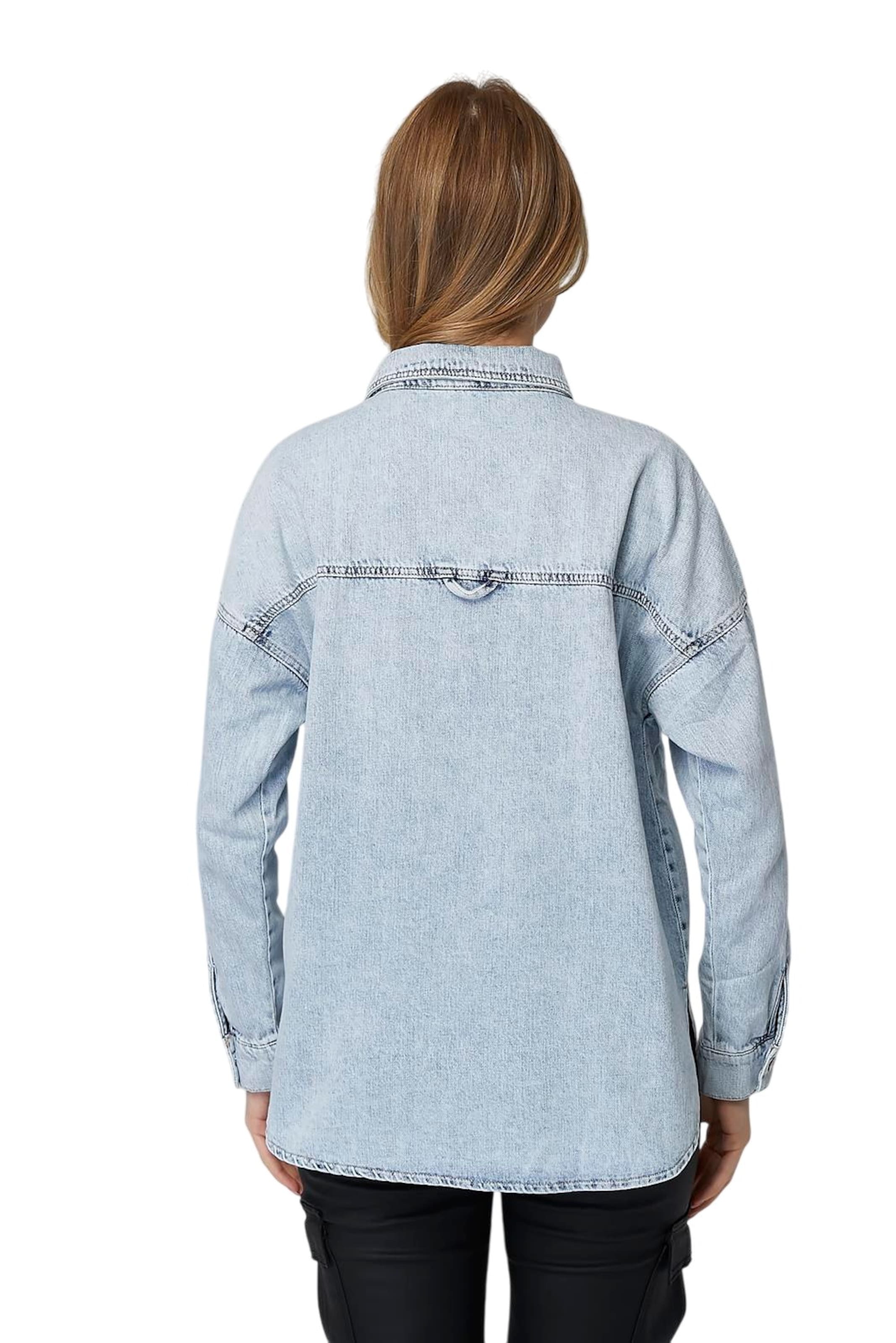HOME STORE Bluse in Blau