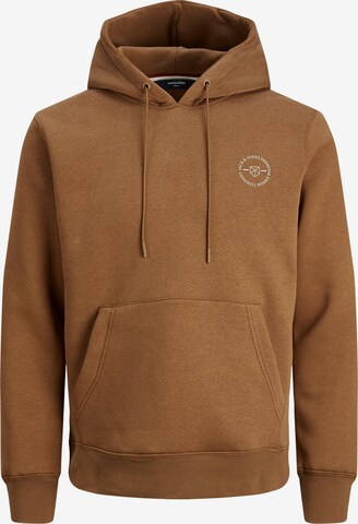 Sweat-shirt JACK & JONES en marron : devant