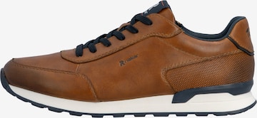 Rieker - Zapatos con cordón en marrón: frente