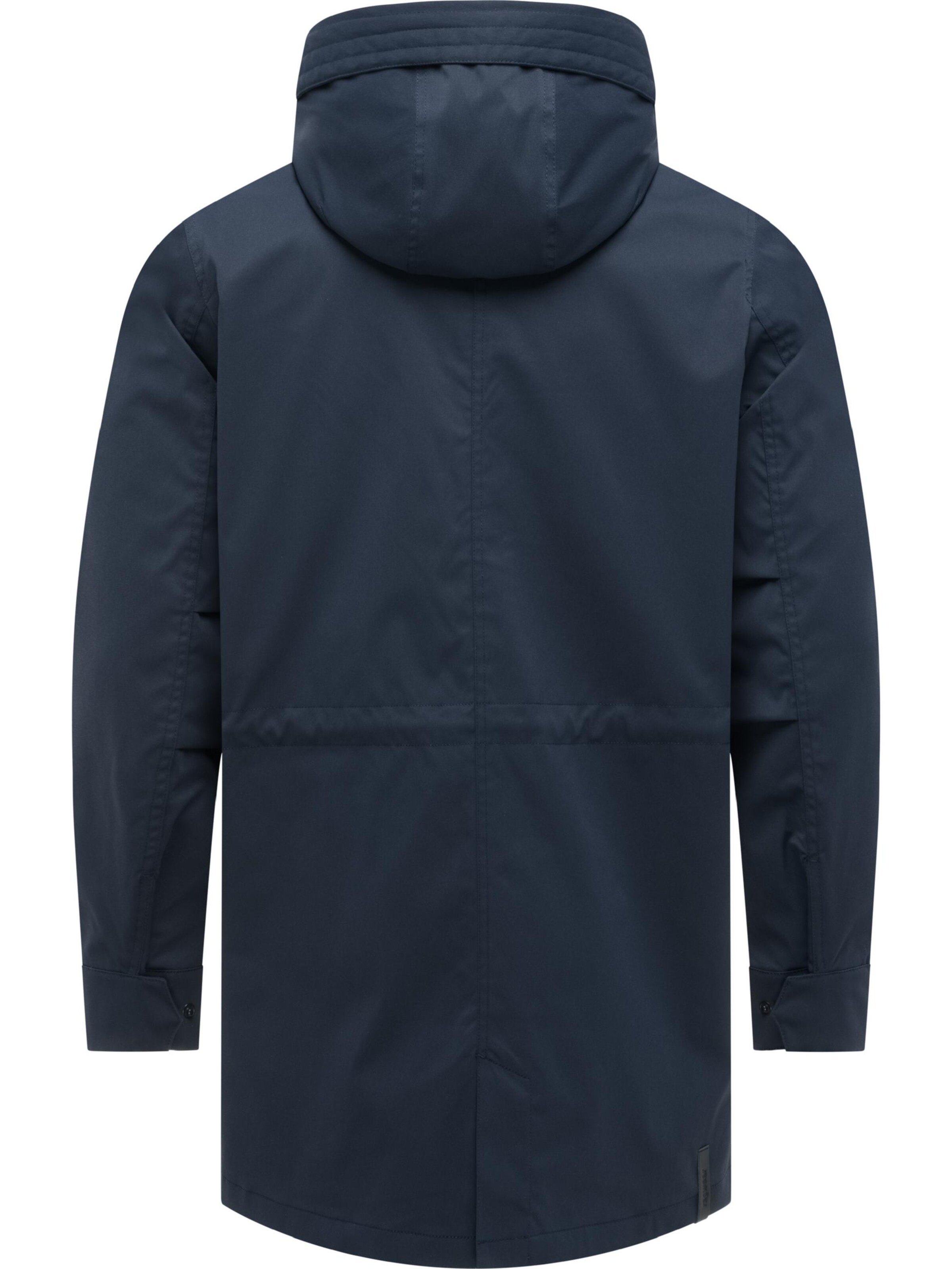 Ragwear Between-seasons coat 'Mr Smithem Twill Youmodo' in Blue