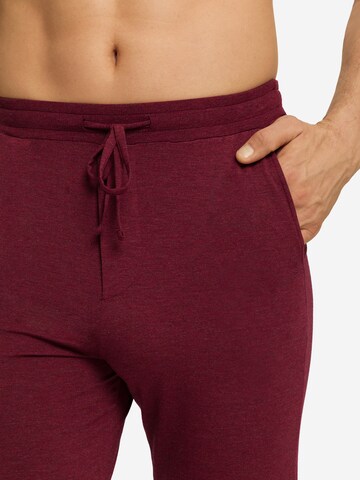 Hanro Regular Sweathose 'Casuals' in Rot