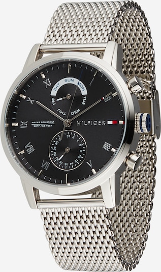 TOMMY HILFIGER Analog watch in Anthracite / Silver, Item view