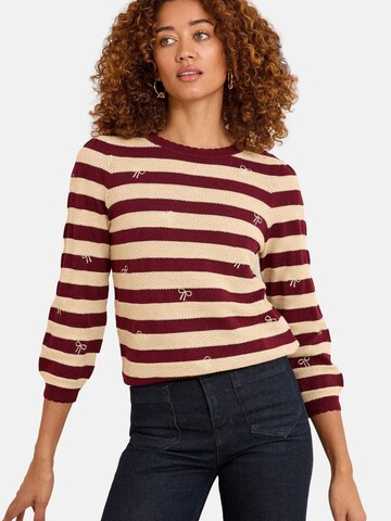 love & rosesPulover - bež boja: prednji dio