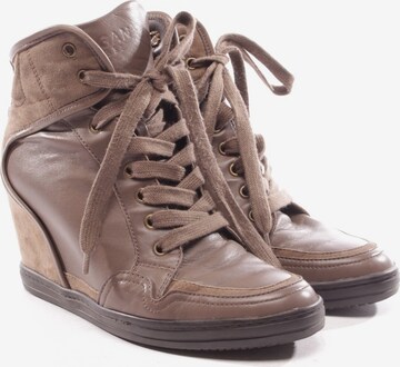 HOGAN High-Top Sneaker 36 in Braun: predná strana