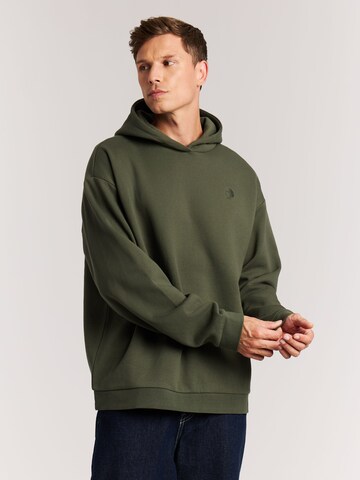 PROTEST Sweatshirt 'PRTWoolton' in Green: front