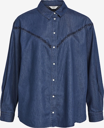 OBJECT Blouse 'Joanna' in Blue: front