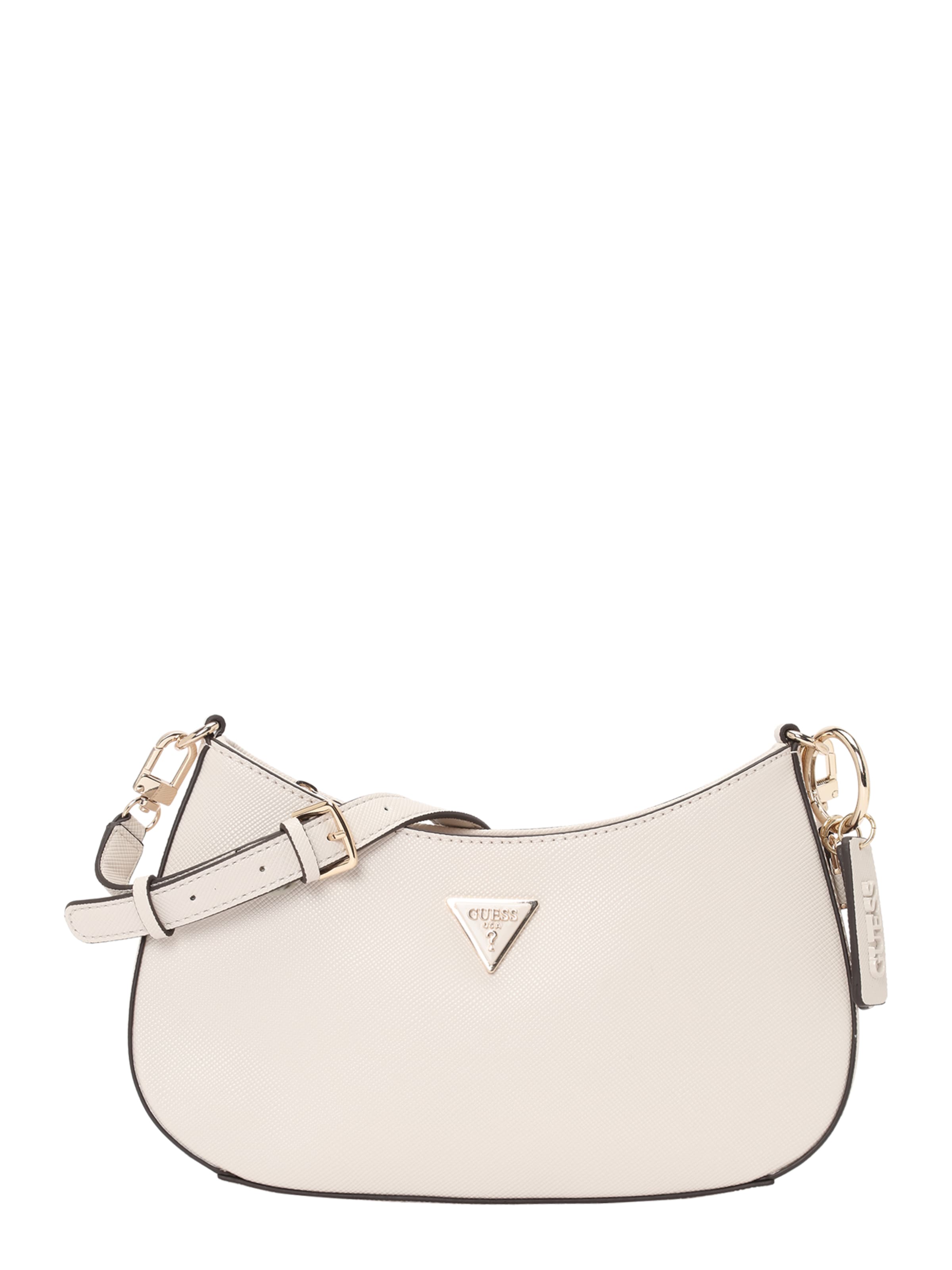 Borsa a spalla 'Noelle' di GUESS in beige: frontale