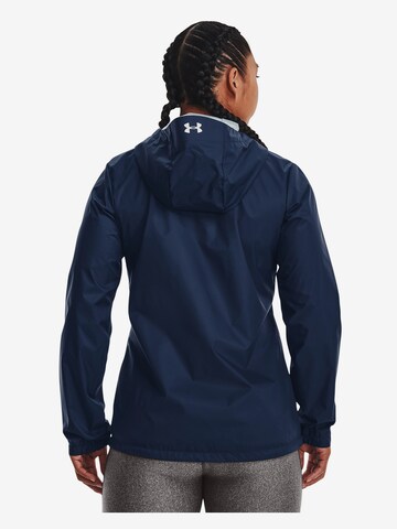 UNDER ARMOUR Sportjas 'Forefront' in Blauw