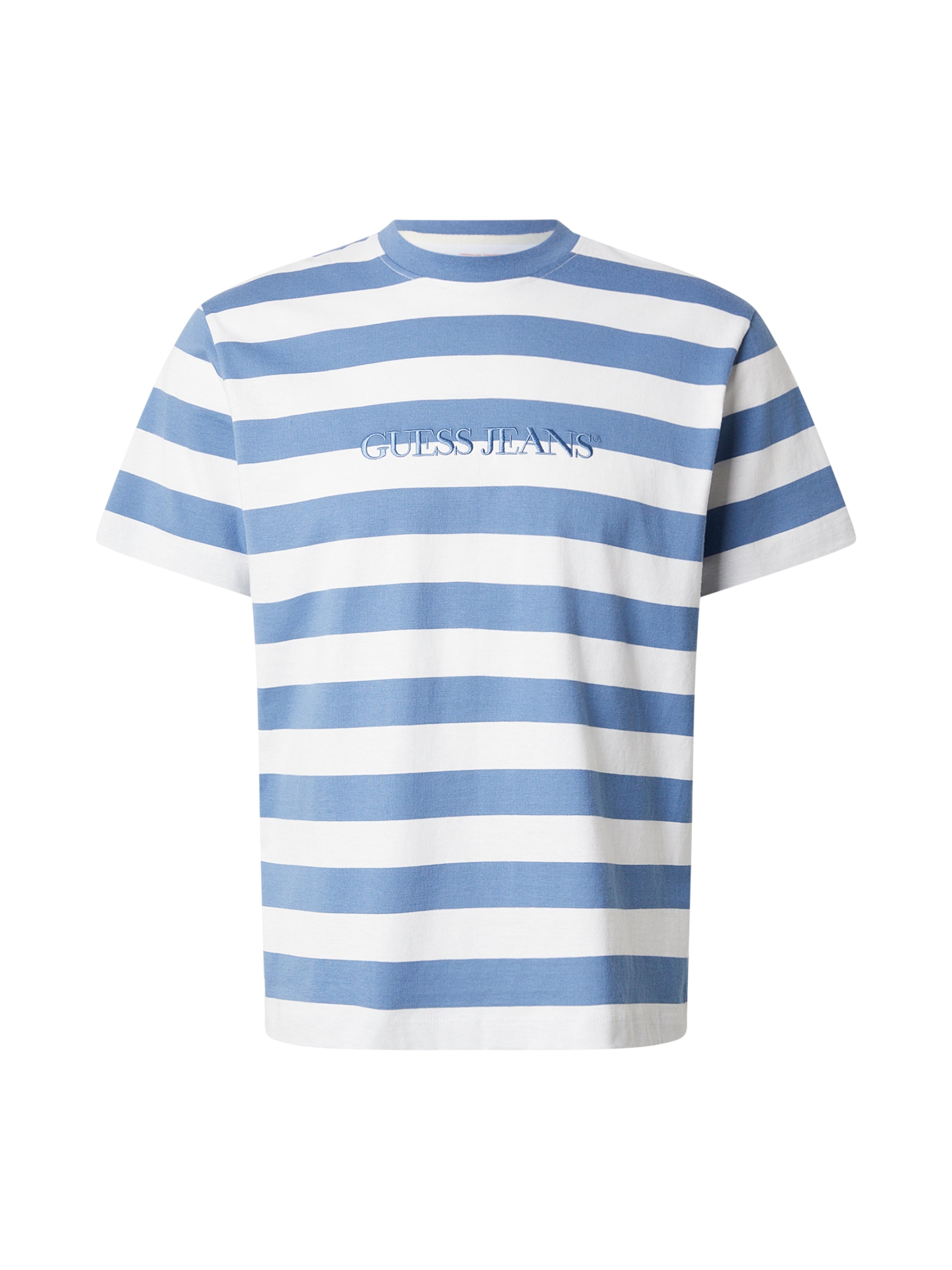 GUESS JEANS Μπλουζάκι σε λευκό: μπροστά