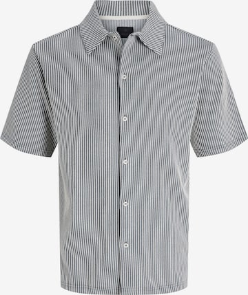 Coupe regular Chemise JACK & JONES en gris : devant