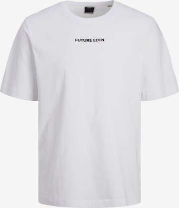 JACK & JONES Shirt 'Stagger' in Wit: voorkant