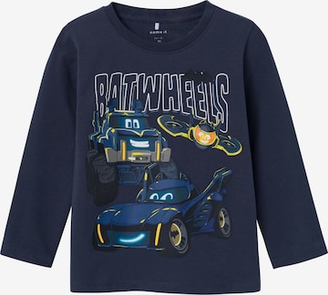 NAME IT Shirt 'JERANO BATWHEELS' in Blue: front