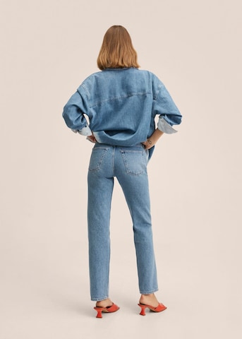 MANGO regular Jeans 'Bella' i blå