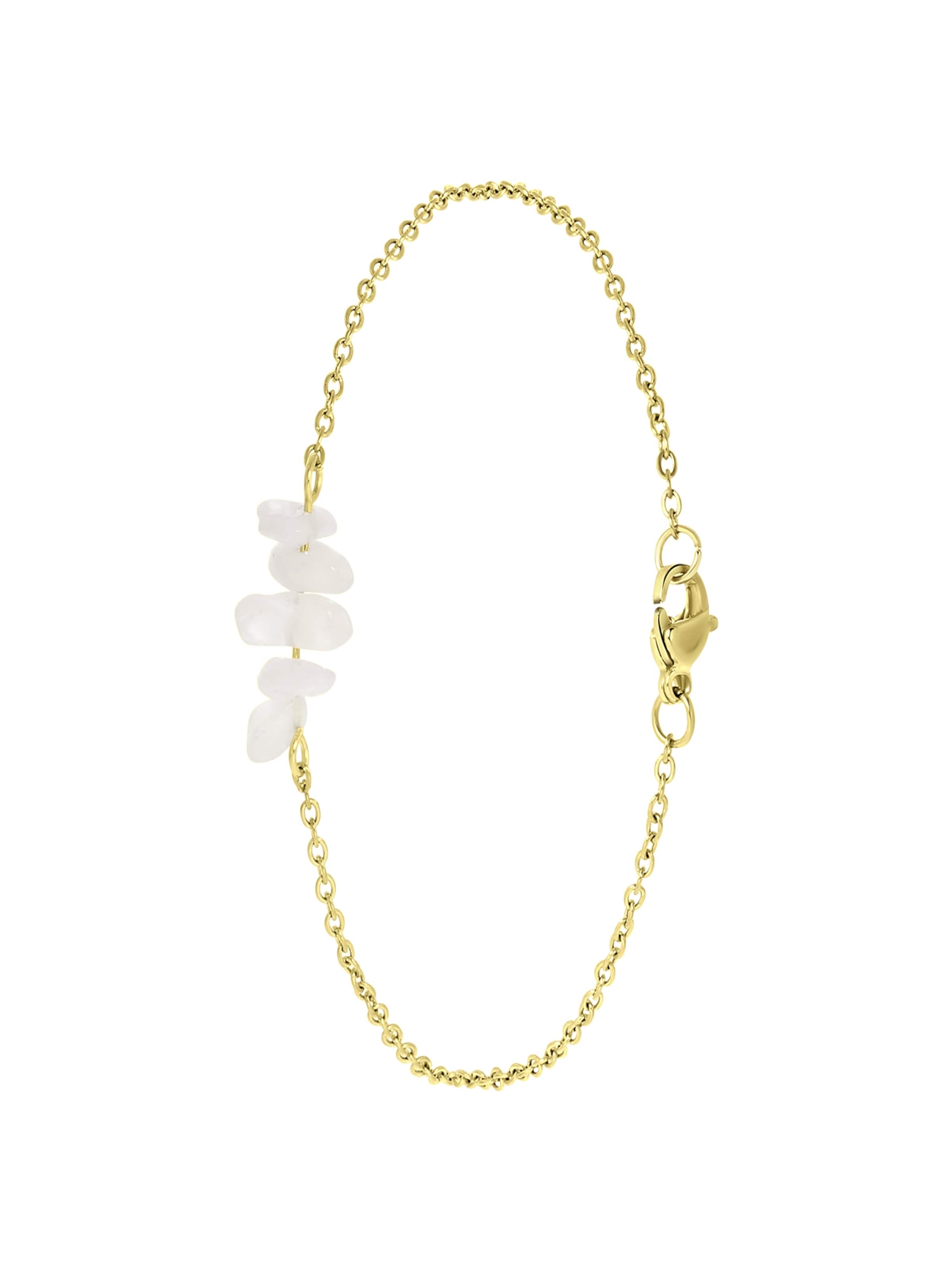 Lucardi Bracelet in Gold: front