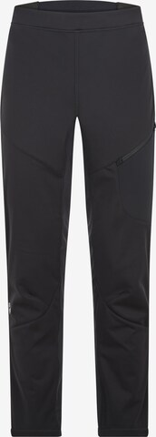 ZIENER Regular Workout Pants 'NEBIL' in Black: front